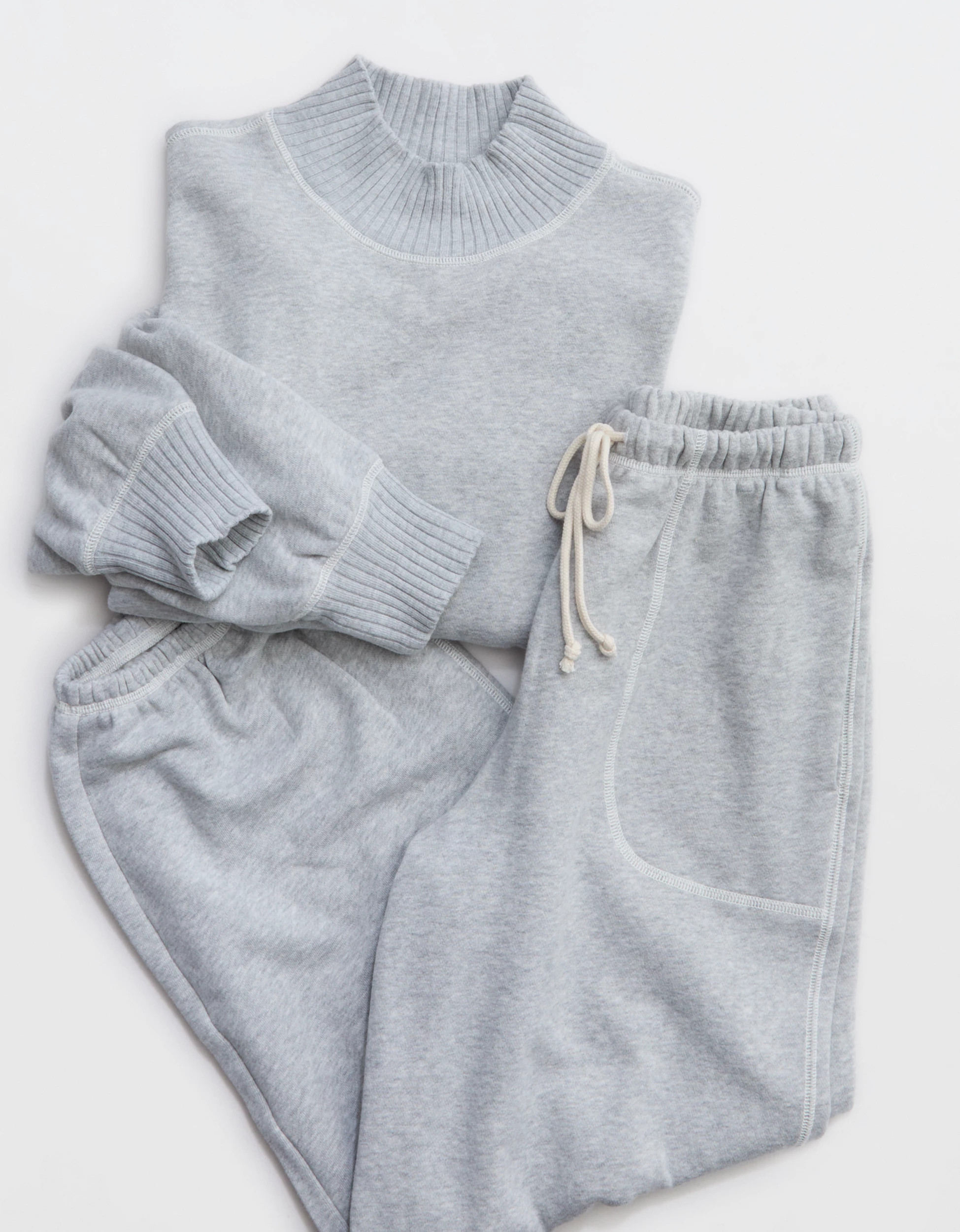 Aerie Layover Mockneck Sweatshirt | American Eagle Outfitters (US & CA)