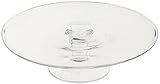 KROSNO 764-1 Pedestal Glass Cake Plate, 30 cm (11.8 in.), Clear | Amazon (US)