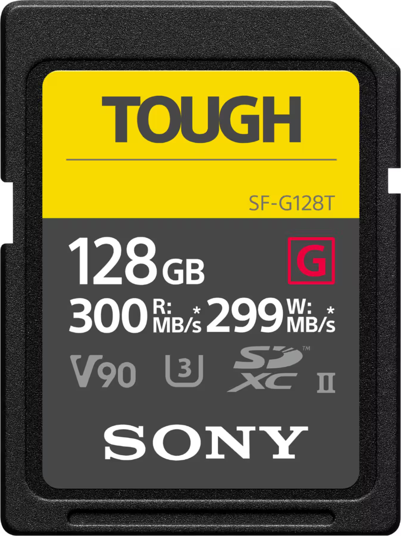 Sony SFG128T/T1 128GB SDXC UHS-II TOUGH G Series Memory Card SFG128T/T1 - Best Buy | Best Buy U.S.