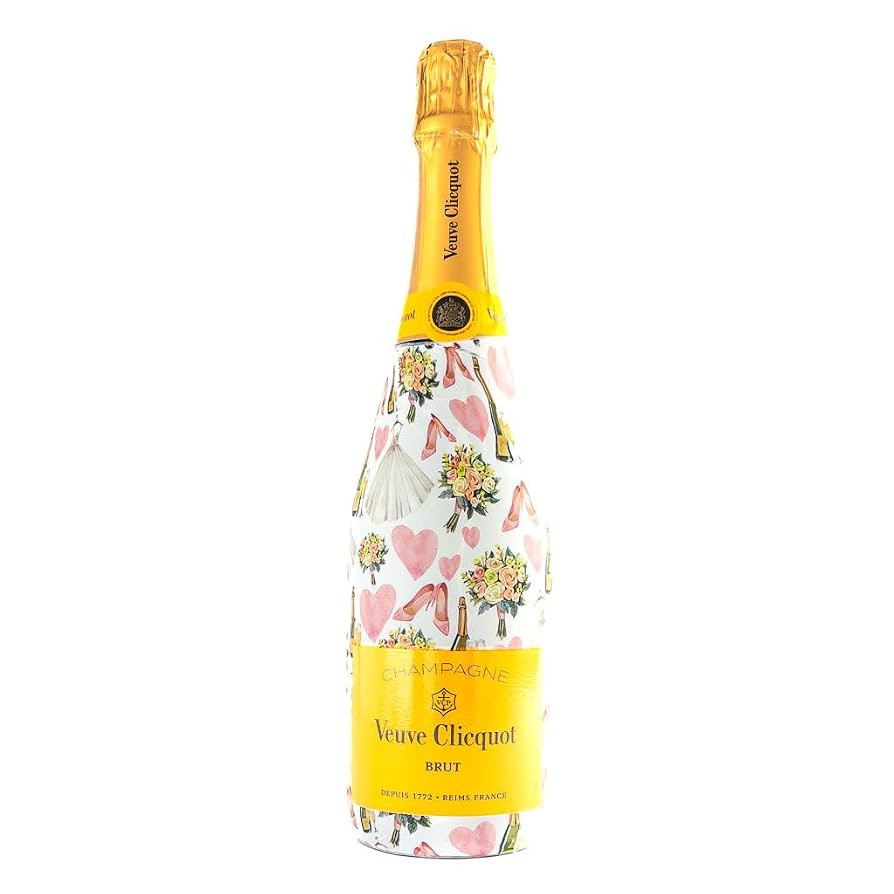 Beau Bottles Wedding Romance Wrap for Champagne – Veuve Edition – Custom Wine Bottle Labels f... | Amazon (US)