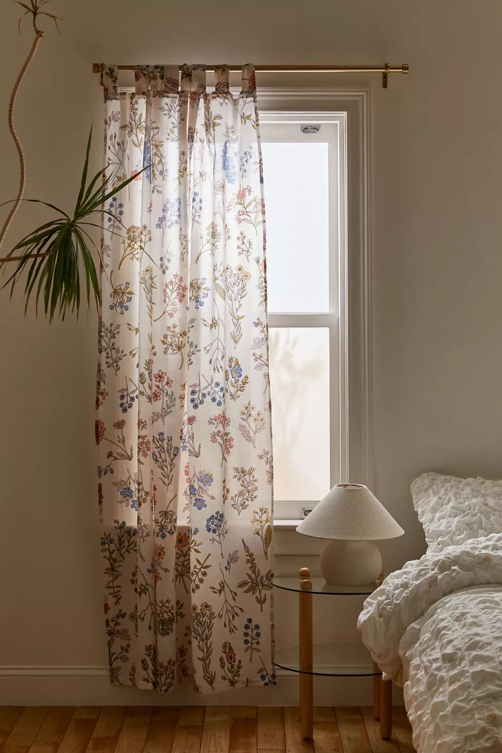 Myla Floral Window Panel | Urban Outfitters (US and RoW)