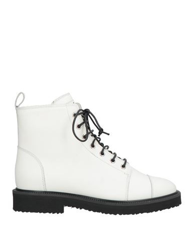Giuseppe Zanotti Woman Ankle boots White Size 9 Leather | YOOX (US)