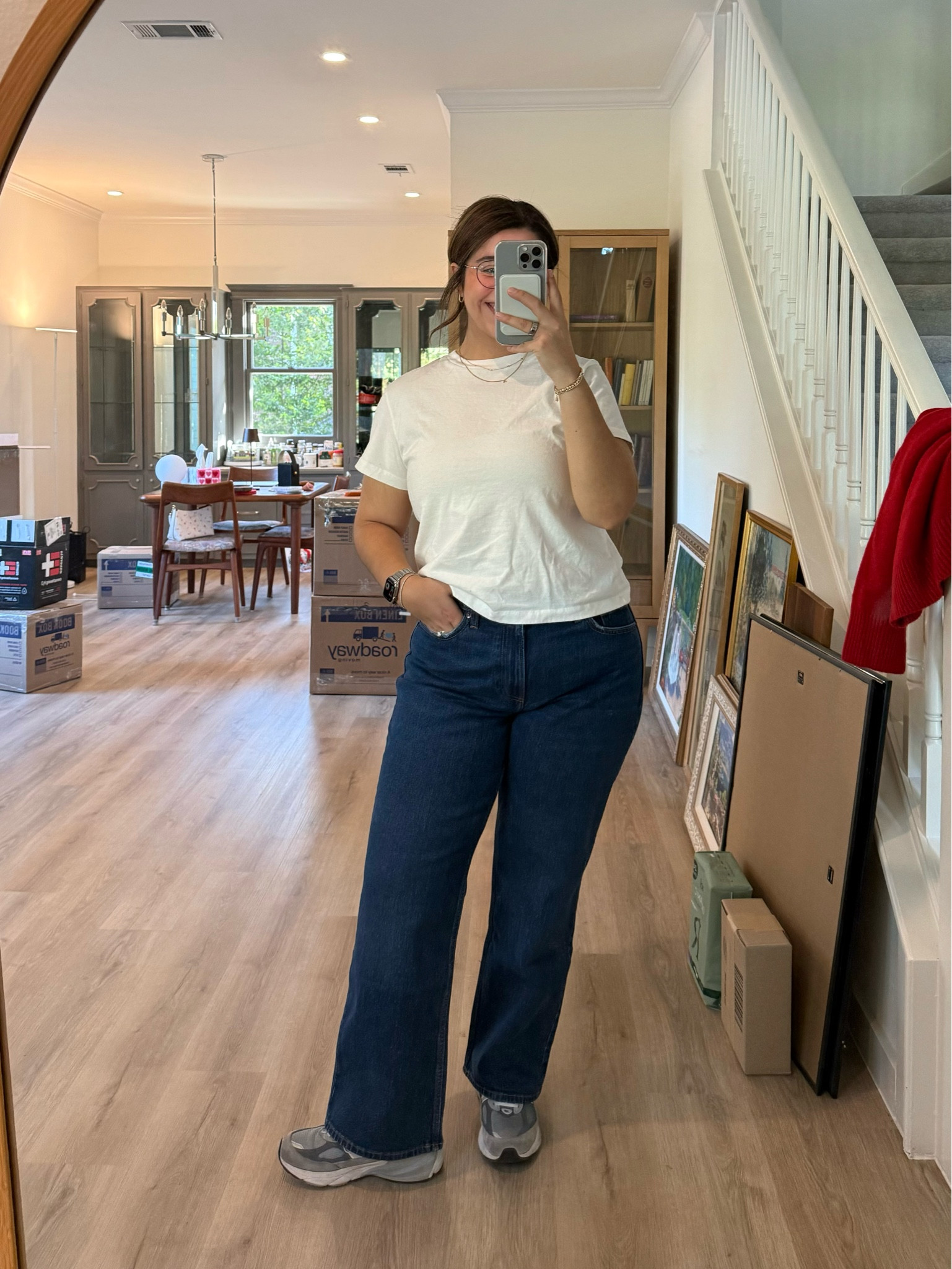 Size 29 short in the jeans, medium in the shirt!

#LTKMidsize #LTKFindsUnder100 #LTKStyleTip