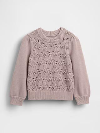 Baby & Toddler Puff-Sleeve Sweater | Gap (US)
