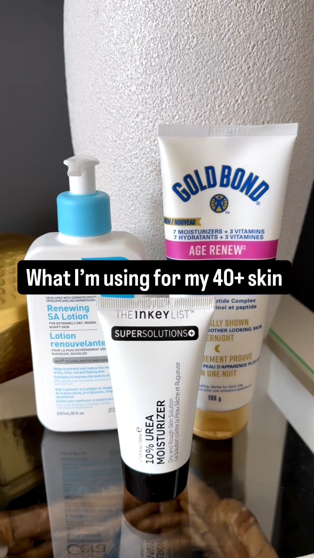 My current body routine — and the one eye cream I never miss.

Because I’ll forget everything else before I forget that one.

Retinol for firmness, SA for texture, urea for dry spots.
Steady maintenance.

Consistency > perfection.

Linked here🤍

#LTKwinter #LTKcanada #LTKbeauty