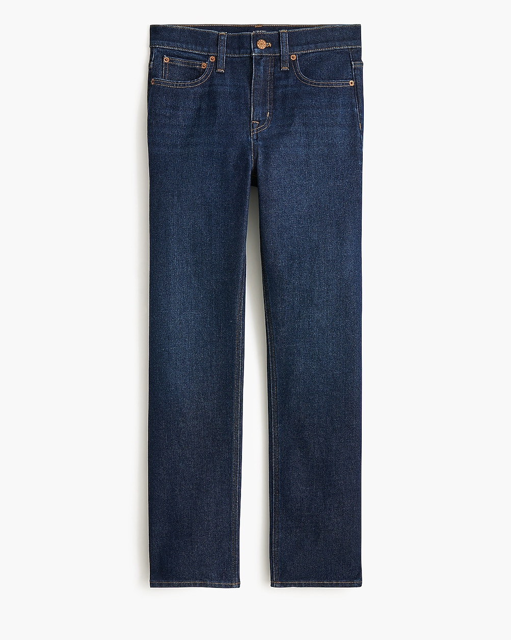 Mid-rise straight jean in all-day stretch | J.Crew Factory