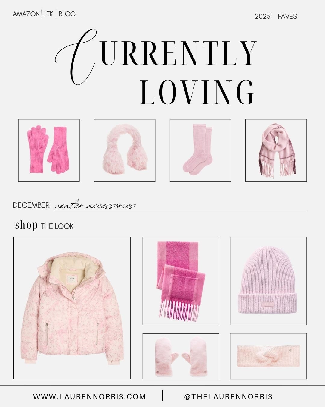 The cold weather is here, so check out all of these amazing pink winter accessories! ✨❄️

#LTKootd #LTKHoliday #LTKSeasonal