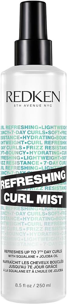 REDKEN Curl Refreshing Spray | Hydrates & Defines up to 7th-Day Curls | For Curly, Coily Hair | V... | Amazon (US)