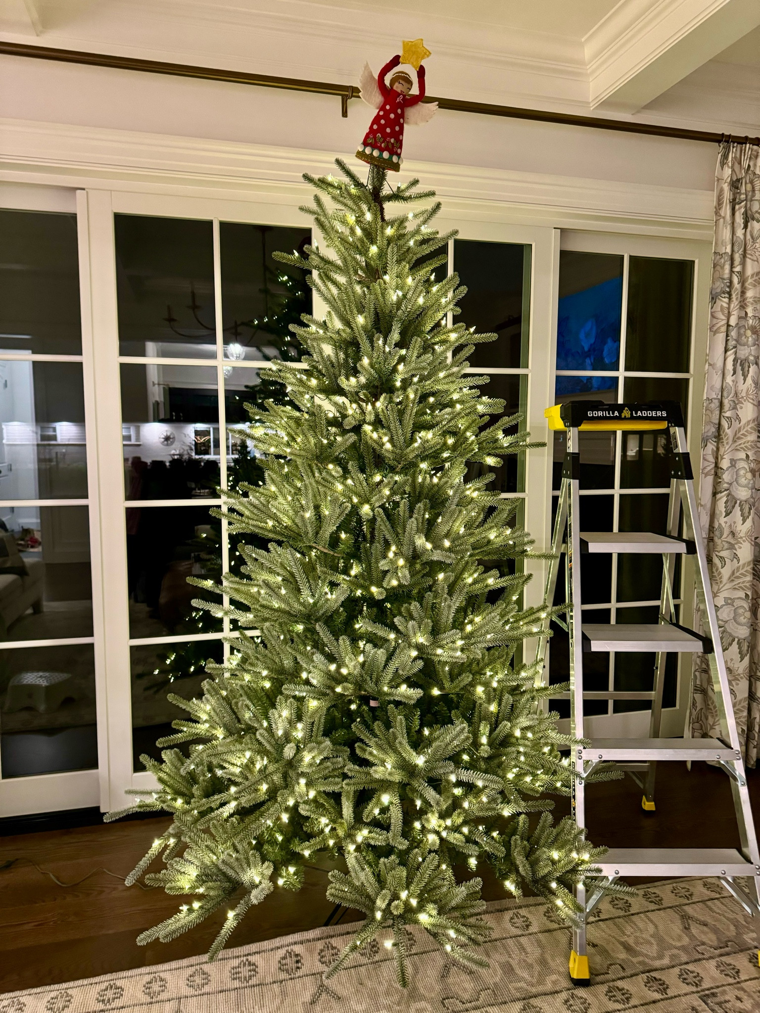 The tree is up!!! 

#LTKHoliday #LTKhome