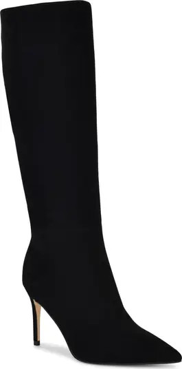 Nine West Cook Pointed Toe Knee High Boot (Women) | Nordstrom | Nordstrom