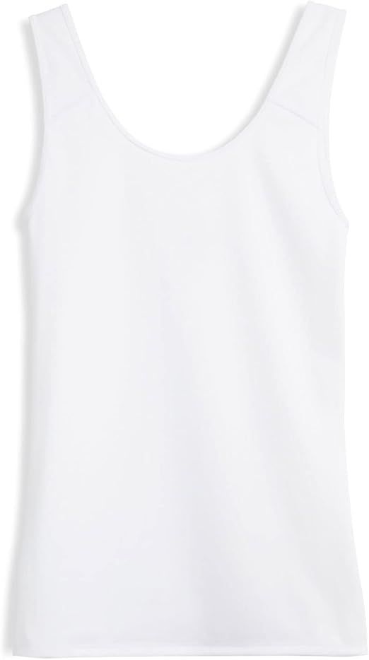 TomboyX Compression Tank Medium Support Top Smooth Flatlock Seams Full Coverage Athletic (XS-6X) | Amazon (US)