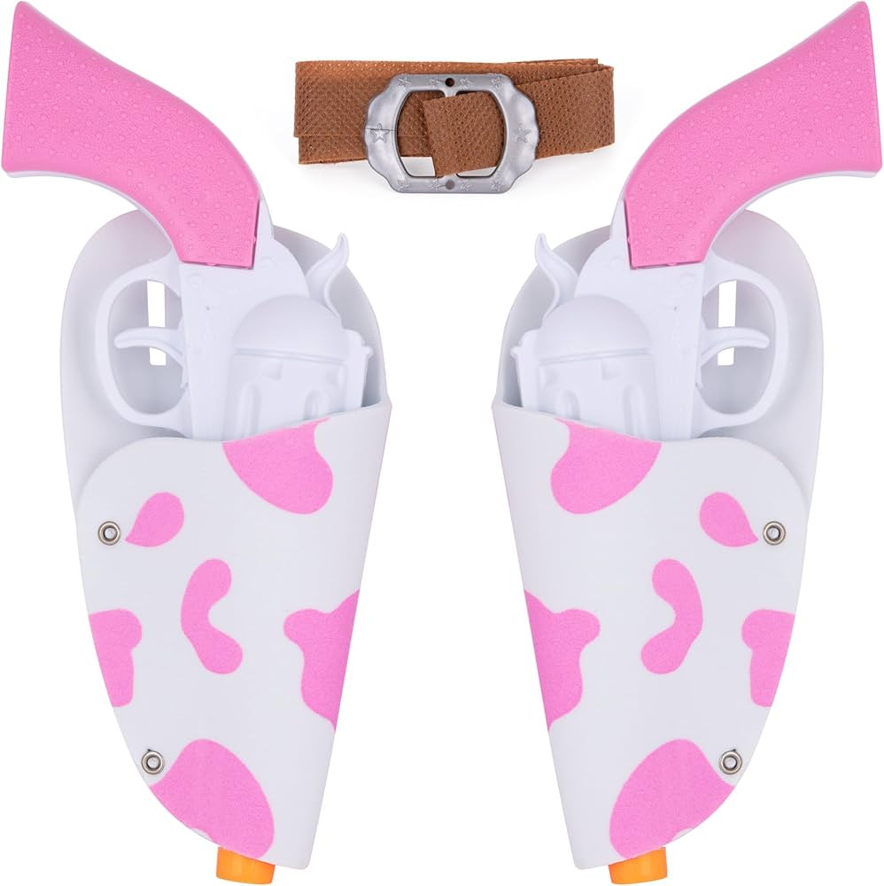 ArtCreativity Pink Cowgirl Holster and Western Toy Gun Set - Pink Toy Gun with Holster for Girls ... | Amazon (US)