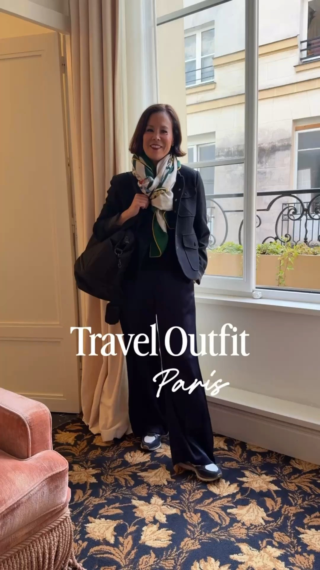 Travel outfit for Paris! Travel outfits are all about comfort and style - this look achieves that.

#LTKOver40 #LTKootd #LTKTravel