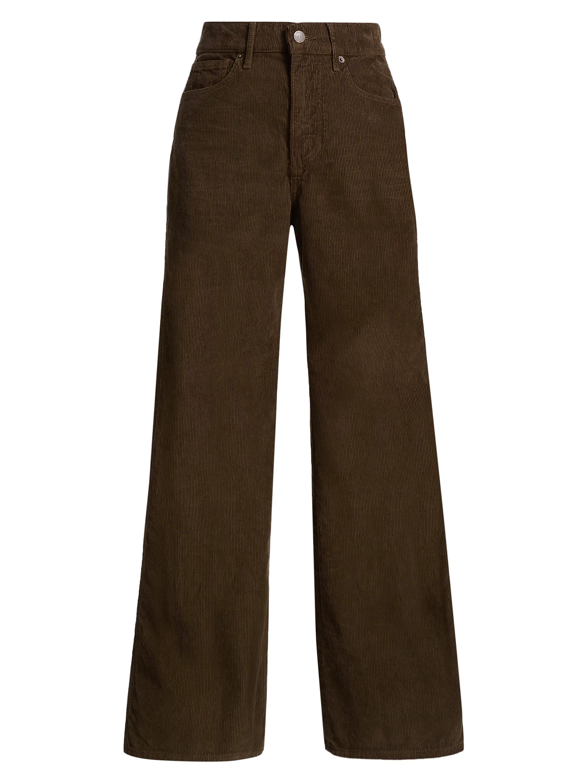 Veronica Beard Taylor Corduroy High-Rise Pants | Saks Fifth Avenue | Saks Fifth Avenue