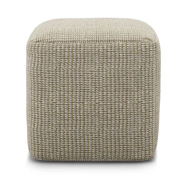 Peasely Upholstered Pouf | Wayfair North America