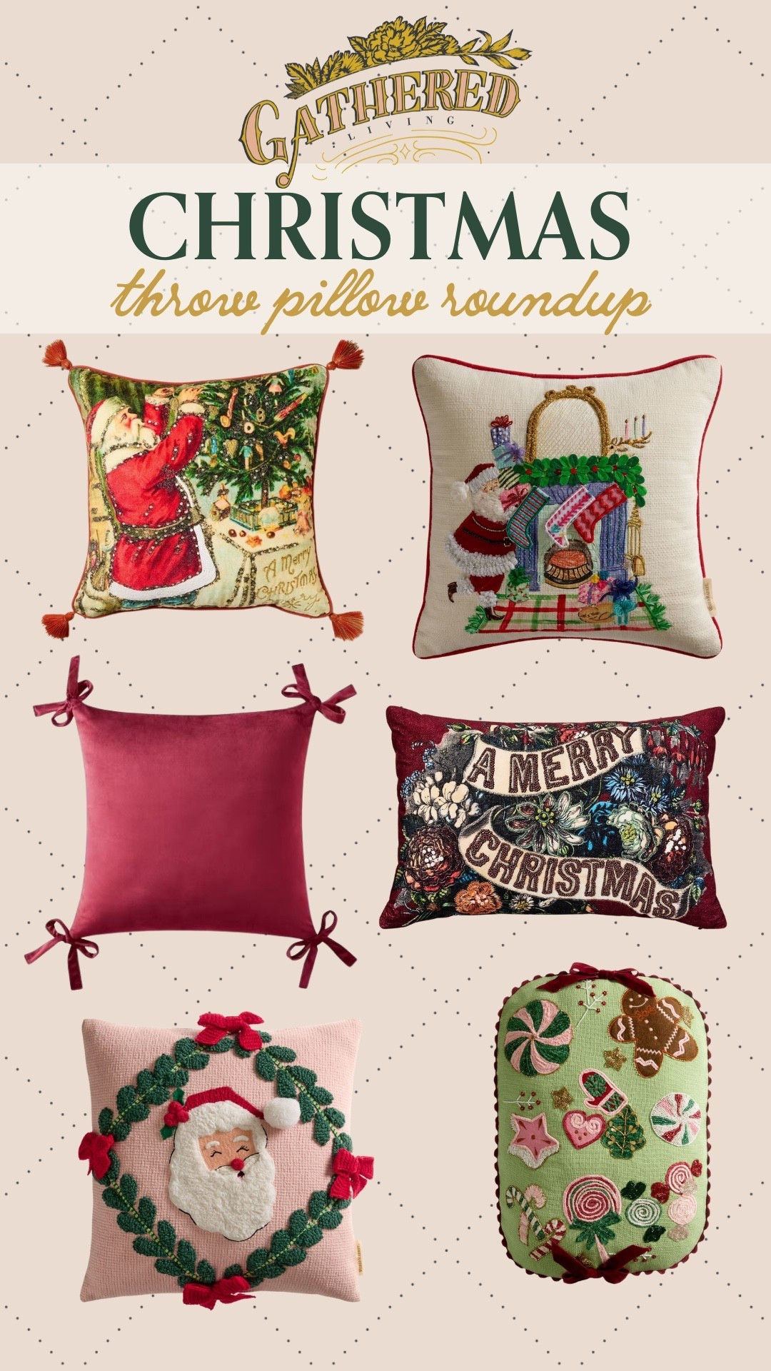 Christmas Throw Pillow Roundup 

#LTKSeasonal #LTKHome #LTKHoliday