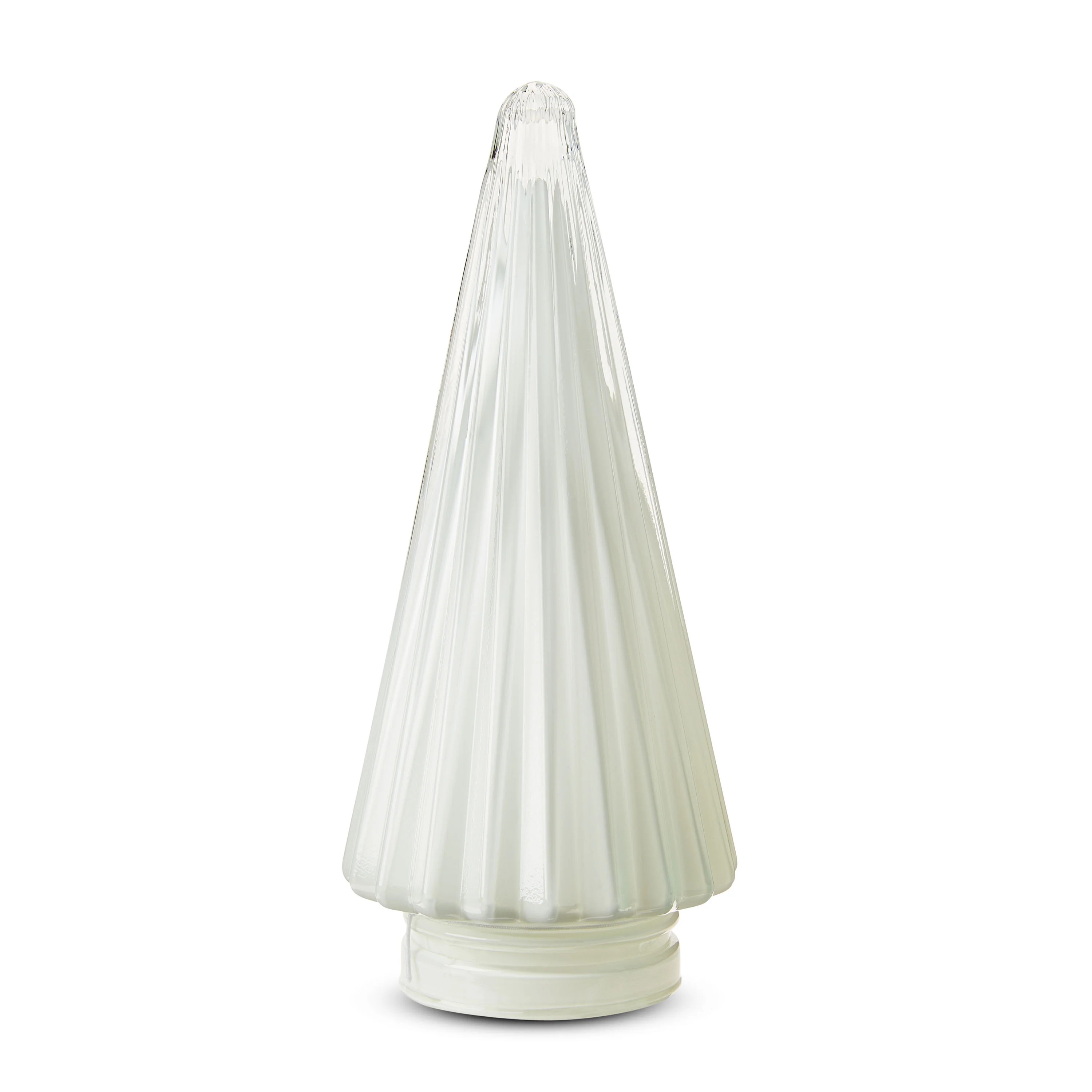 White Glass Tabletop Tree Decoration, 6 in, by Holiday Time | Walmart (US)