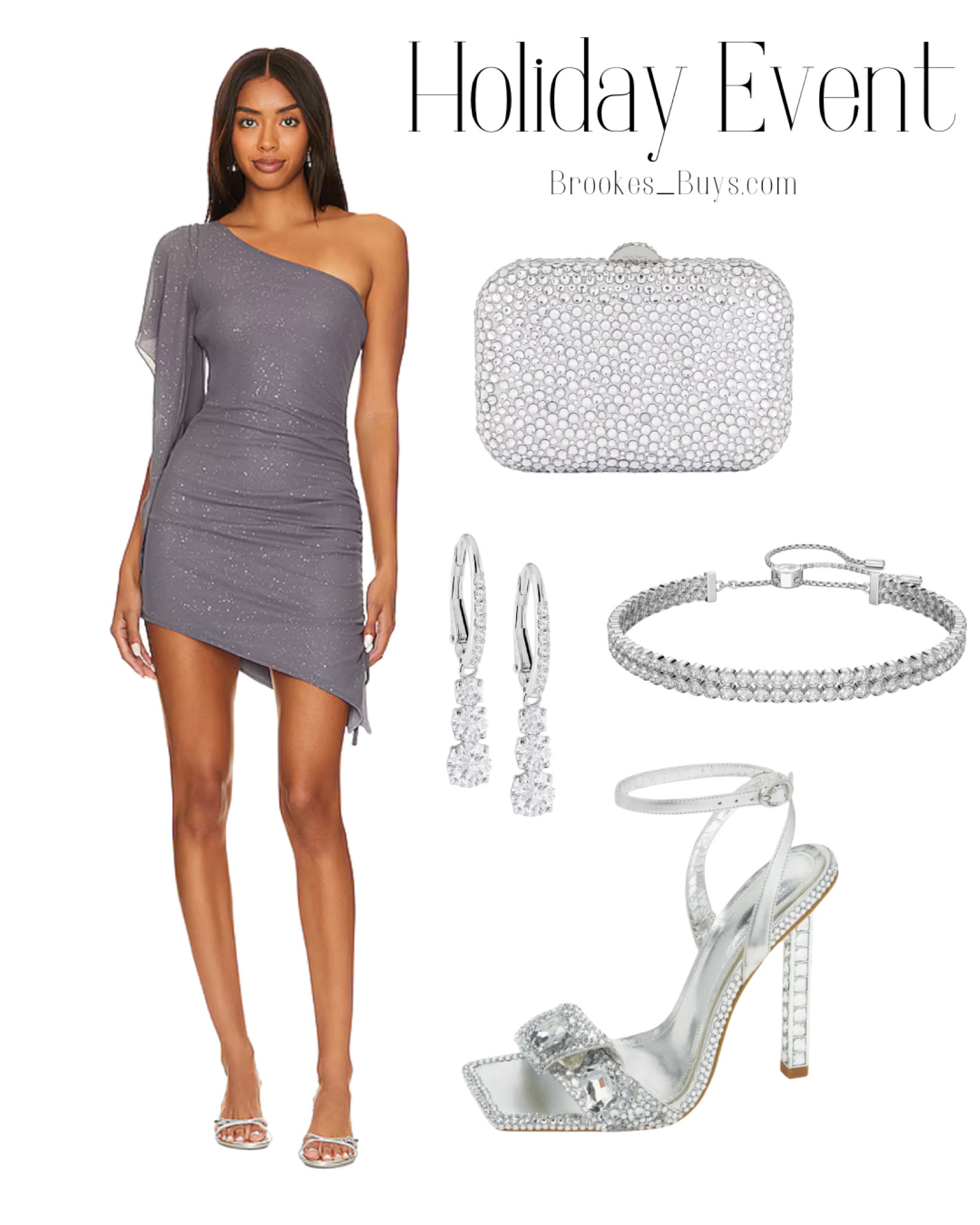 This off the shoulder dress is perfect for a holiday party or New Year’s Eve. Add sparkle with the accessories 

#LTKParties #LTKShoeCrush #LTKHoliday