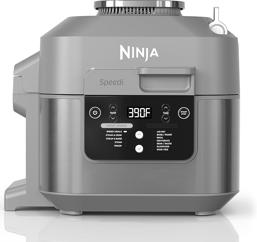 Ninja SF301 Speedi Rapid Cooker & Air Fryer, 6-Quart Capacity, 12-in-1 Functions to Steam, Bake, ... | Amazon (US)