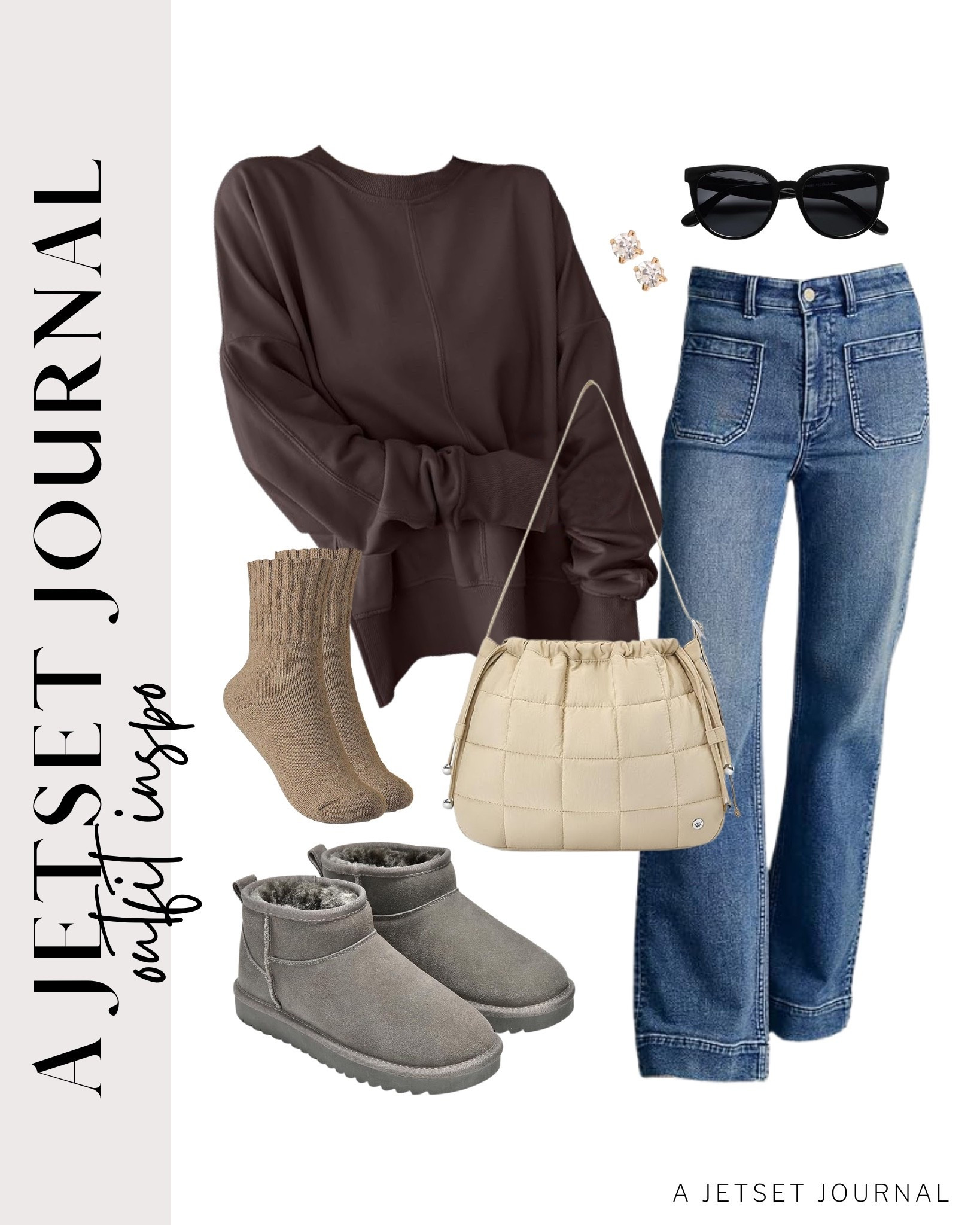 I love this cozy and cute outfit combo because it’s easy to wear and perfect for any day of the week!
pullover top, hobo bag, wide leg jeans, square sunglasses, viral style, casual outfit idea, running errands, transitional outfit, winter style, comfy shoes, trendy look, capsule wardrobe, amazon finds, affordable style, fall to winter outfit idea

#LTKSeasonal #LTKU #LTKFindsUnder50