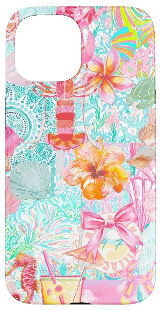 iPhone 15 Super Cute Pastel Summer Coquette Collage Scrapbook Case | Amazon (US)
