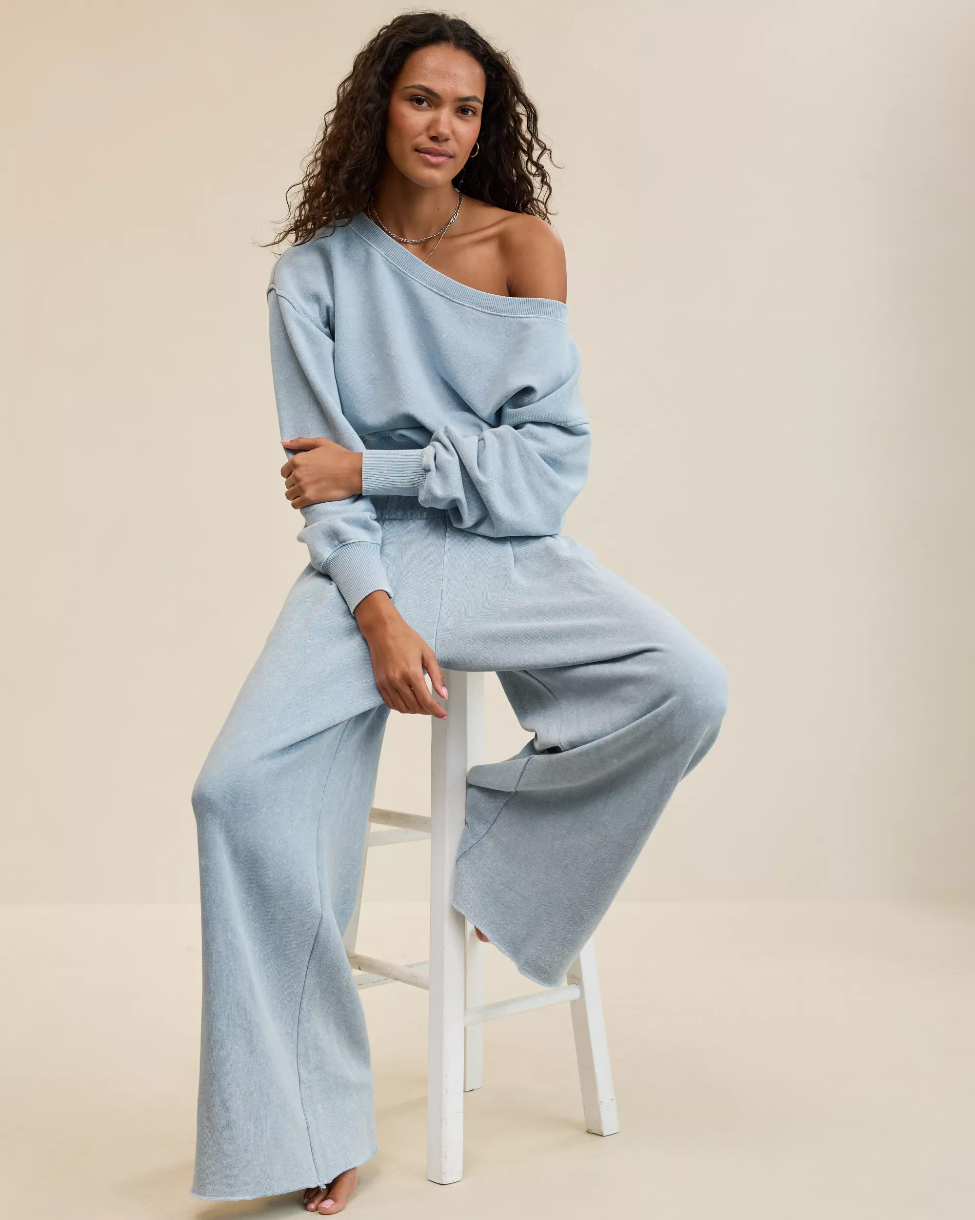 Aerie Go-To Off The Shoulder Sweatshirt | Aerie