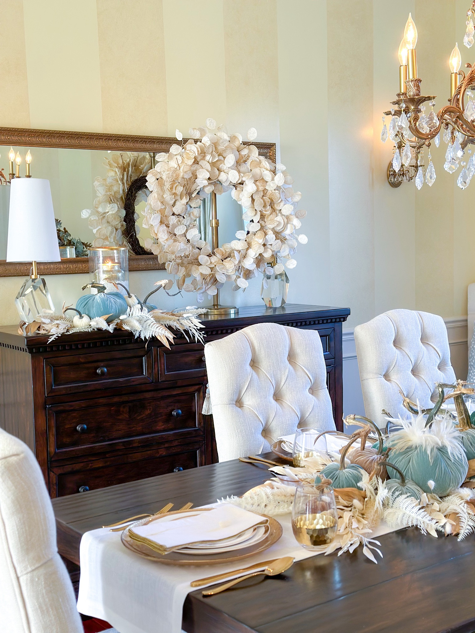 My crystal designer lamps are back in stock at an amazing price! 

Fall table, buffet lamps, hot skwash, velvet pumpkins, lunaria wreath, fall stems, fall table setting, wreath stand

#LTKSaleAlert #LTKFindsUnder100 #LTKSeasonal