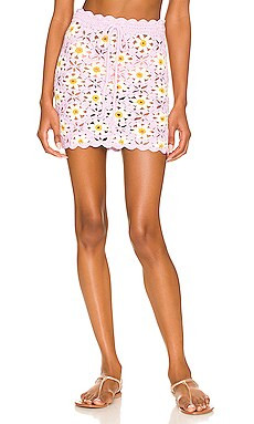 Delilah Wildflower Crochet Mini Skirt
                    
                    Lovers and Friends | Revolve Clothing (Global)