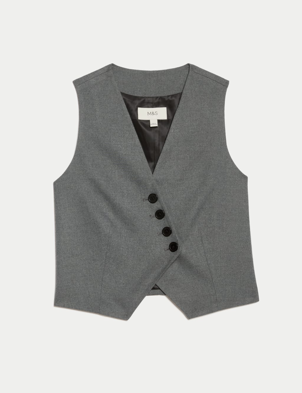 Flannel Tailored Waistcoat | Marks & Spencer (UK)
