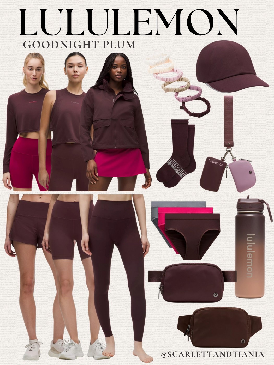 Trending LULULEMON color Goodnight Plum! 🤩

Athletic// athleisure // Lululemon // women’s fashion // girls fashion // spring 2025 // new // leggings // shorts // active 

#LTKFindsUnder100 #LTKStyleTip #LTKActive