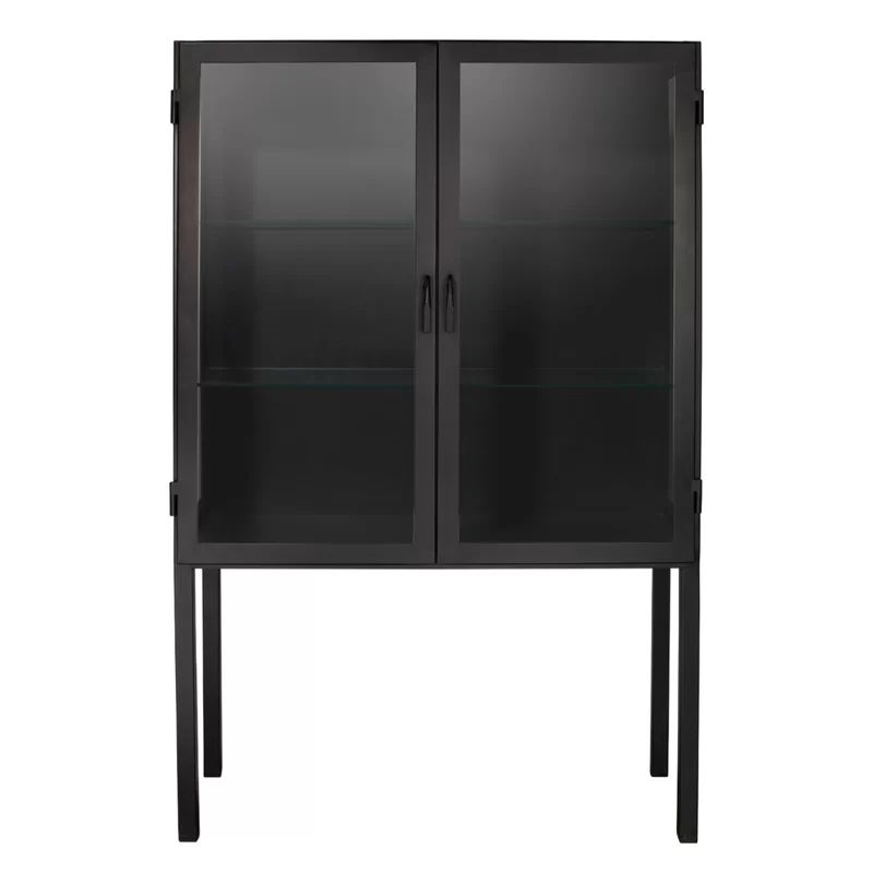 Clarno 65.5'' Tall Iron 2 - Door Accent Cabinet | Wayfair North America