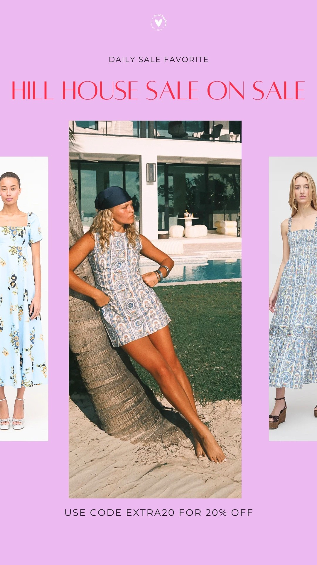 Hill House is on sale, plus you can save even more with code EXTRA20! 💙 If you've been eyeing a dress, this is the perfect time to grab it. ✨

#LTKootd #LTKSeasonal #LTKSaleAlert