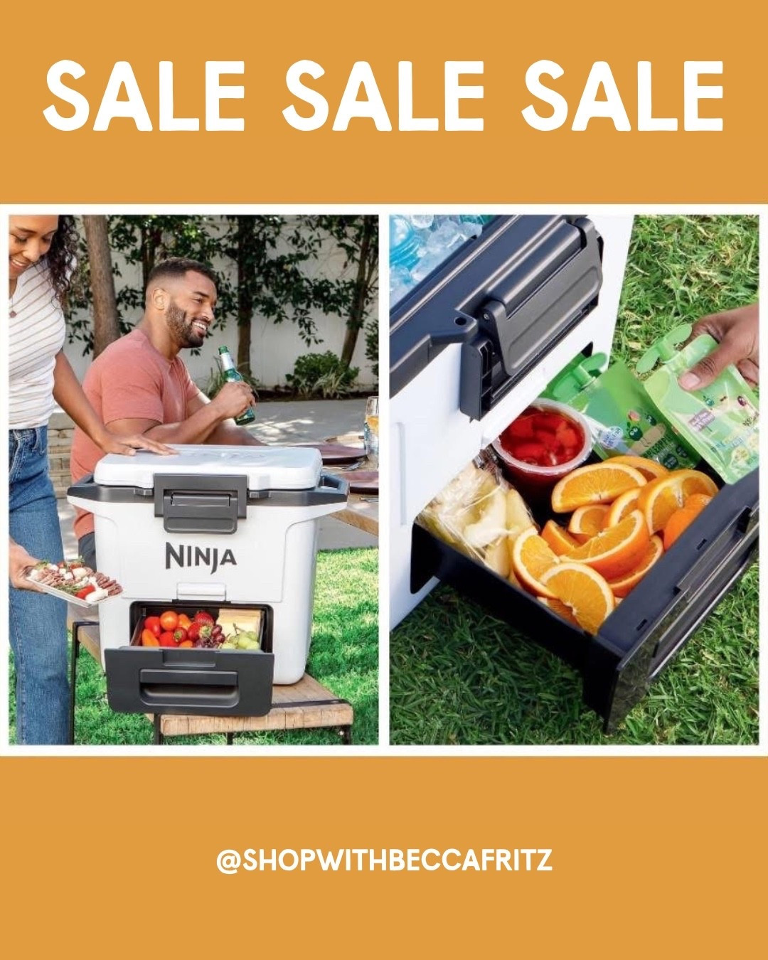 STOP. IT. 😱 The Ninja FrostVault isn’t just a cooler, it’s the MVP of every picnic, tailgate, and beach day 🙌🏻 Built-in dry zone? Yes, please! 🍊🧀 These are selling FAST and on drop right now!
🔗 Grab yours below ⬇️

#LTKHome #LTKSaleAlert #LTKSwim