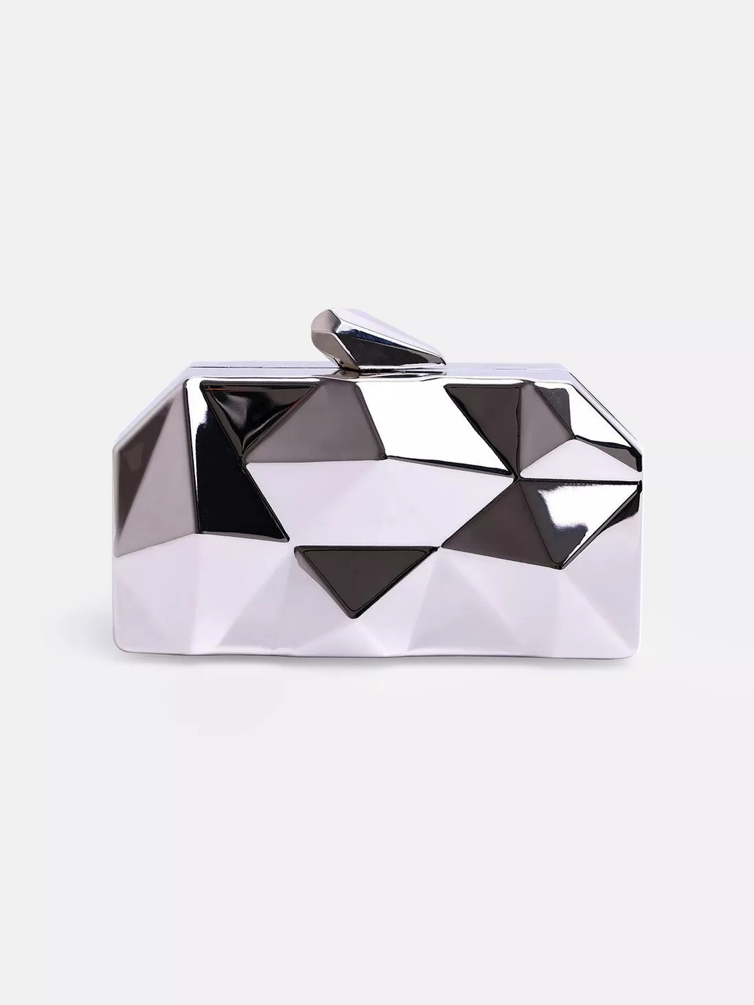 'Melanie' Geometric Pattern Clutch Bag | Debenhams UK