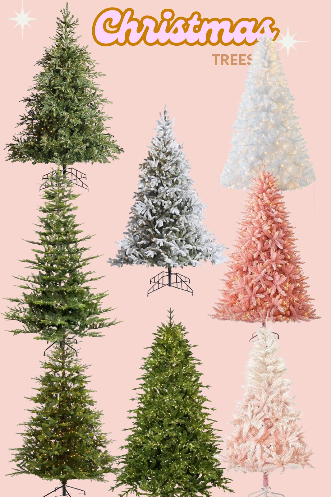 My favorite Christmas trees!! 