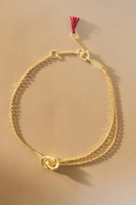 Shashi Chain Tassel Bracelet | Anthropologie (US)