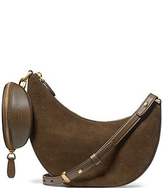 kate spade new york Duo Suede Convertible Crossbody Bag - Burnt Sage | Dillard's