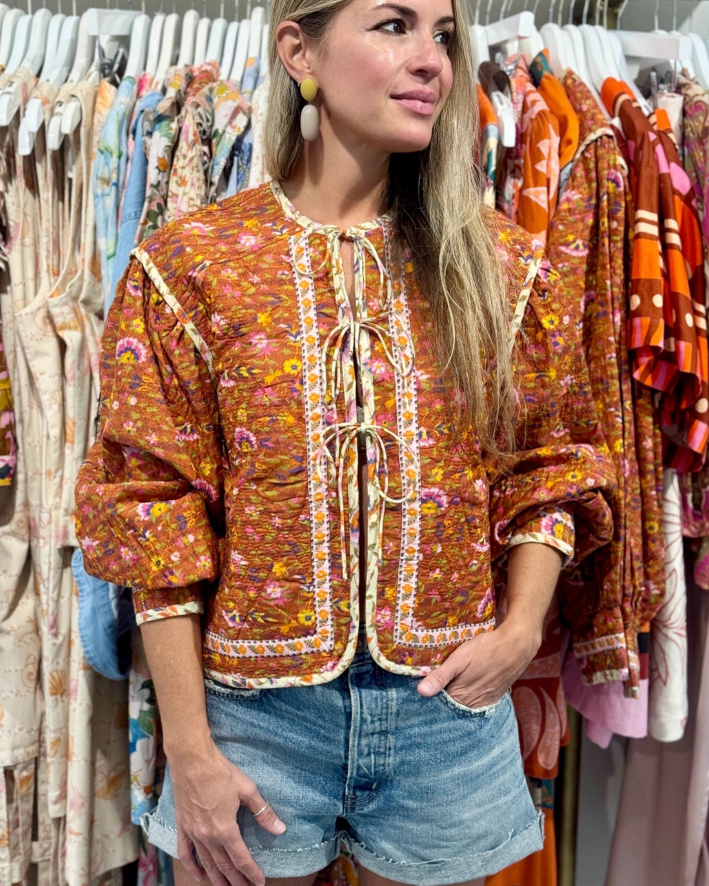 @monkeesmp with the @boteh_ "Soraya" Mini Dress ($330) Midi Dress ($465) & Quilted Jacket ($395) much more burnt IRL (see first photo!) 

#LTKStyleTip #LTKTravel