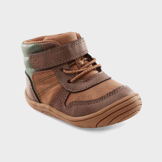 Baby Boys' Stride Rite Hiker Sneakers - Brown | Target