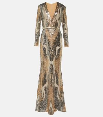 Sequined gown | Mytheresa (UK)