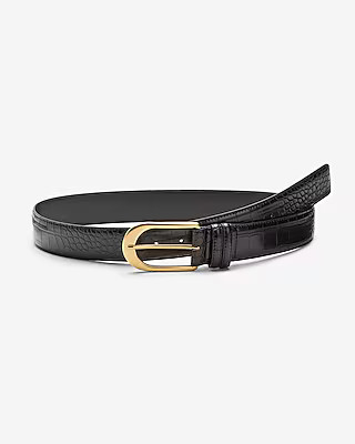Semi-circle Buckle Belt | Express