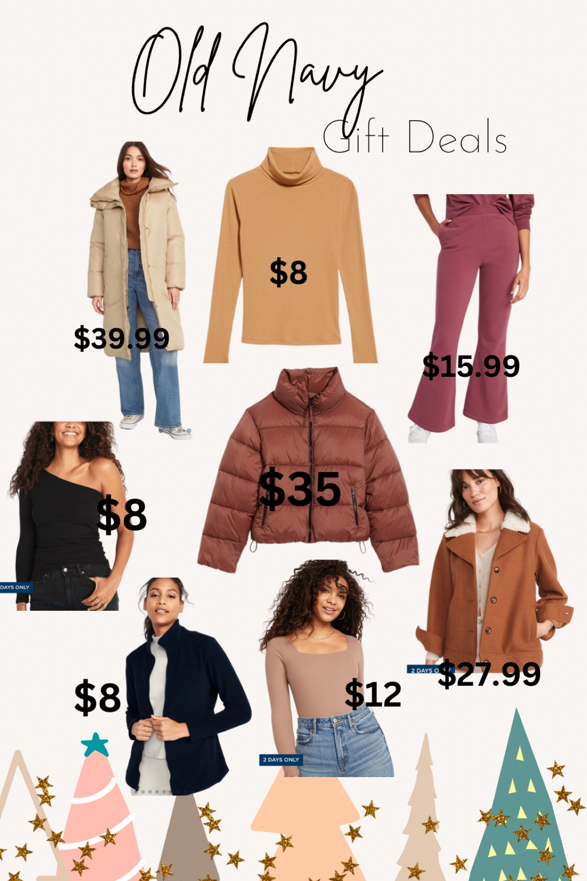Old Navy Deals-today is the last day 

#LTKunder50 #LTKGiftGuide #LTKsalealert