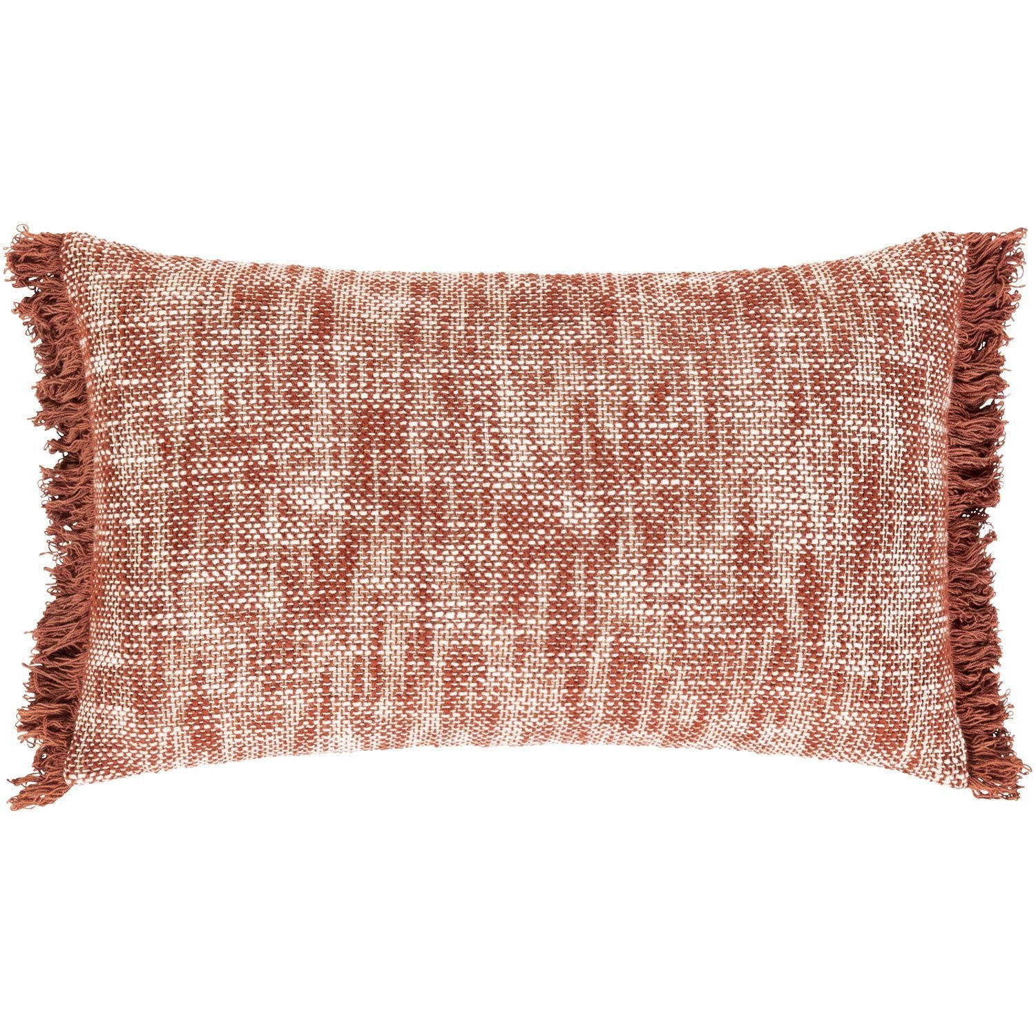 Suri Hand Woven Lumbar Pillow in Rust – BURKE DECOR | Burke Decor