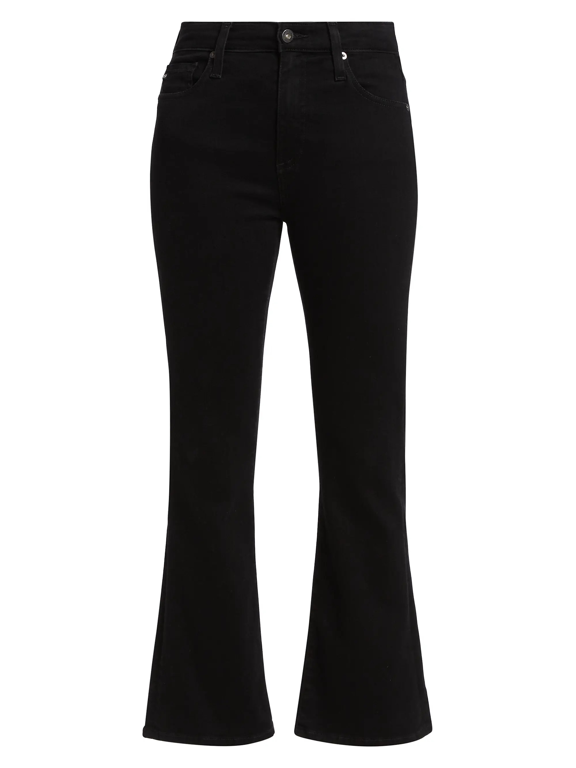 AG Jeans Farrah Mid-Rise Stretch Cropped Boot-Cut Jeans | Saks Fifth Avenue | Saks Fifth Avenue