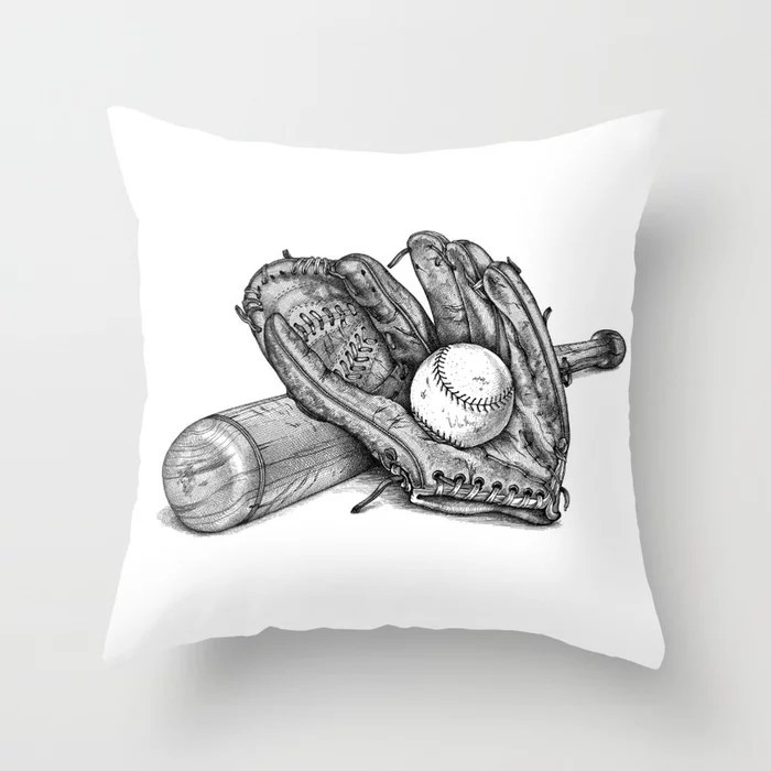 Baseball Throw Pillow | Society6