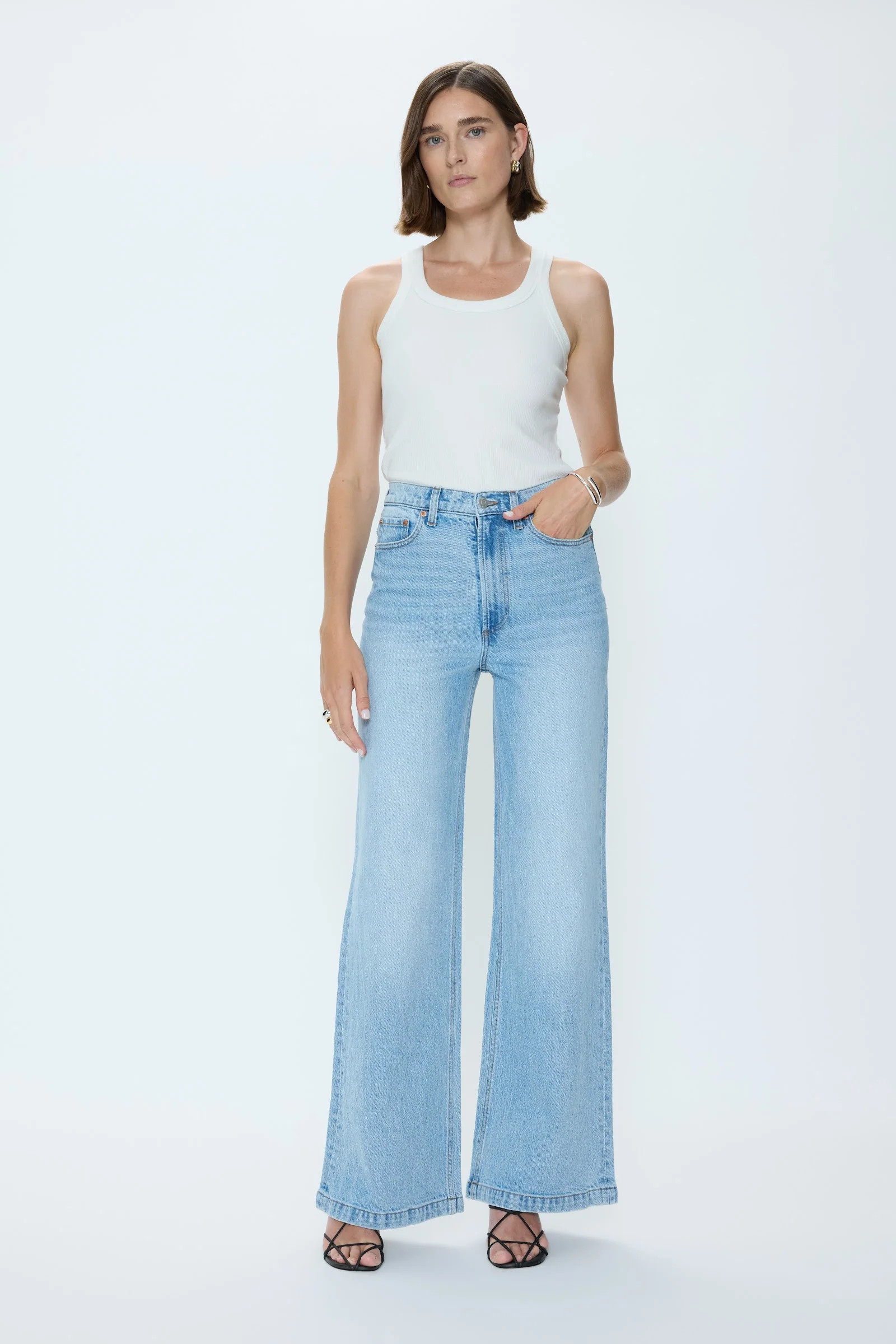 Lana High Rise Ultra Wide Leg Jean - Perspective | Pistola Denim