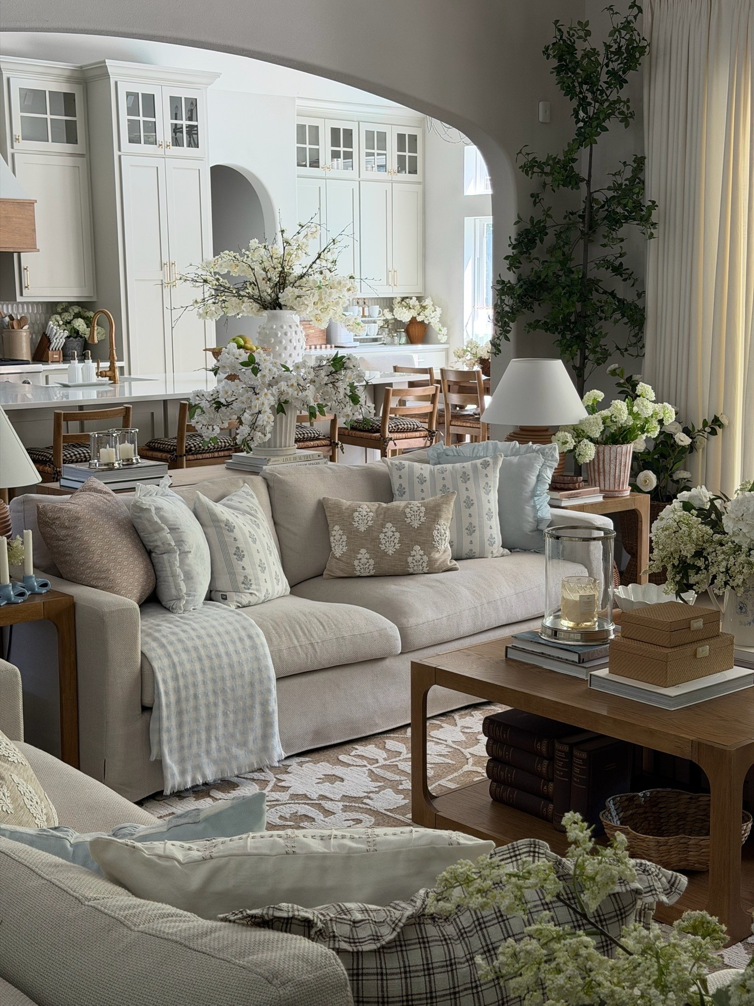 Truly could not be loving our current living room setup more than we do right now!

#LTKSeasonal #LTKHome