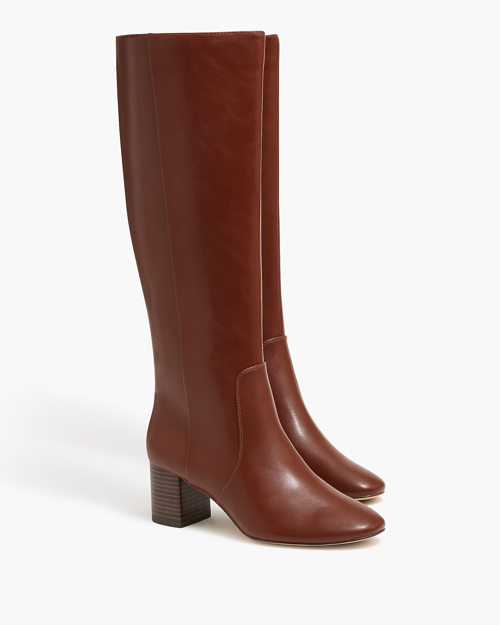 Knee-high heeled boots | J.Crew Factory