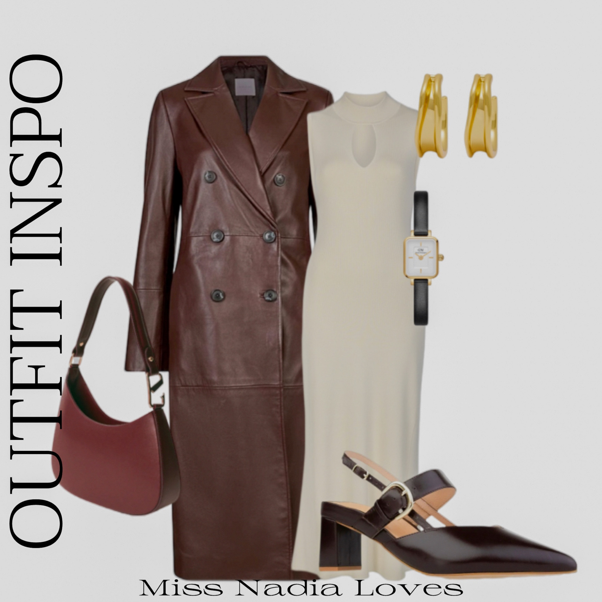 WINTER OUTFIT INSPO 
Ultra chic ways to wear chocolate brown this season 🤎🤎🤎🤎🤎 
Perfectly paired back with Bordeaux & cream of course! 

#LTKstyletip #LTKaustralia #LTKover40