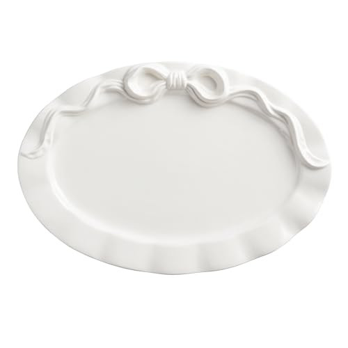 Mud Pie Ceramic Bow Serving Platter | Amazon (US)